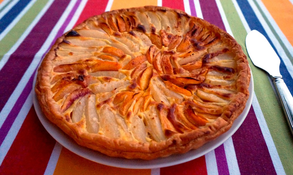 recette tarte maison peche poire pretty chef