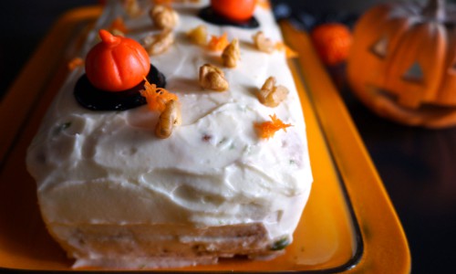 recette carrot cake halloween pretty chef