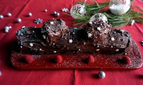 recette Buche choco marrons noel pretty chef