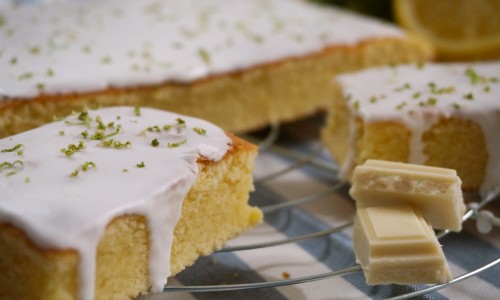 recette Brownie chocolat blanc citron