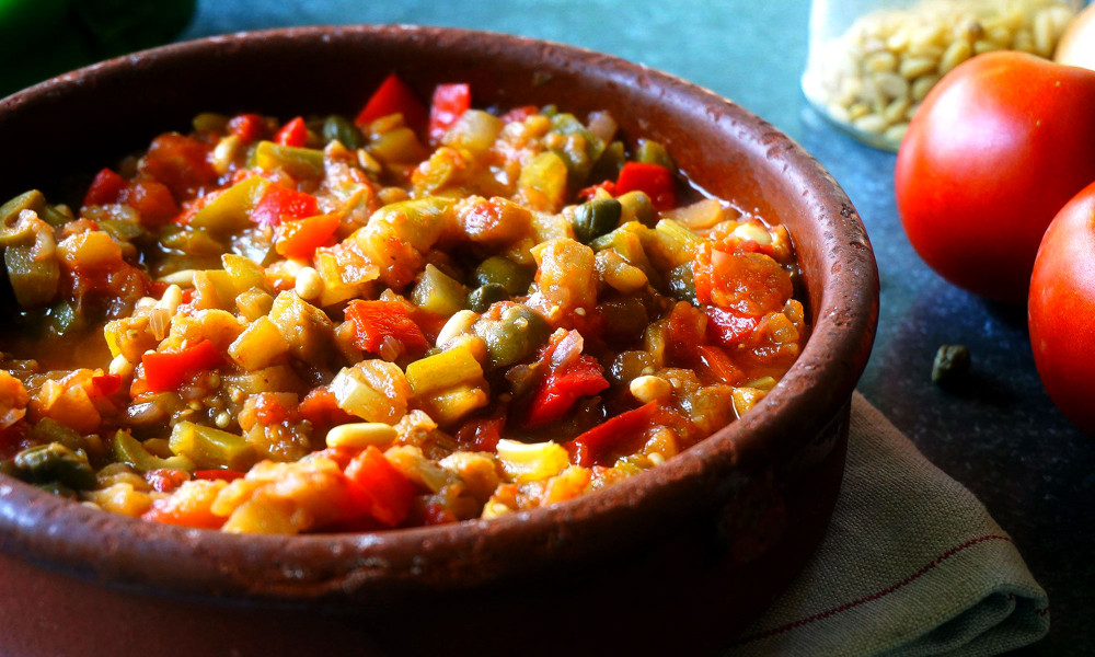 recette facile caponata pretty chef