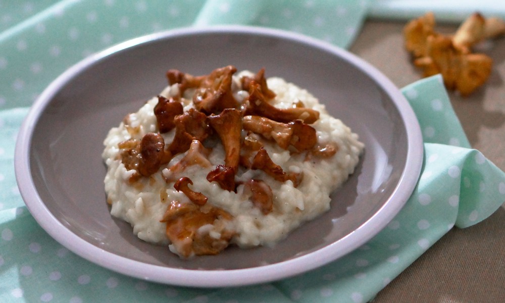 risotto aux champignons girolles pretty chef