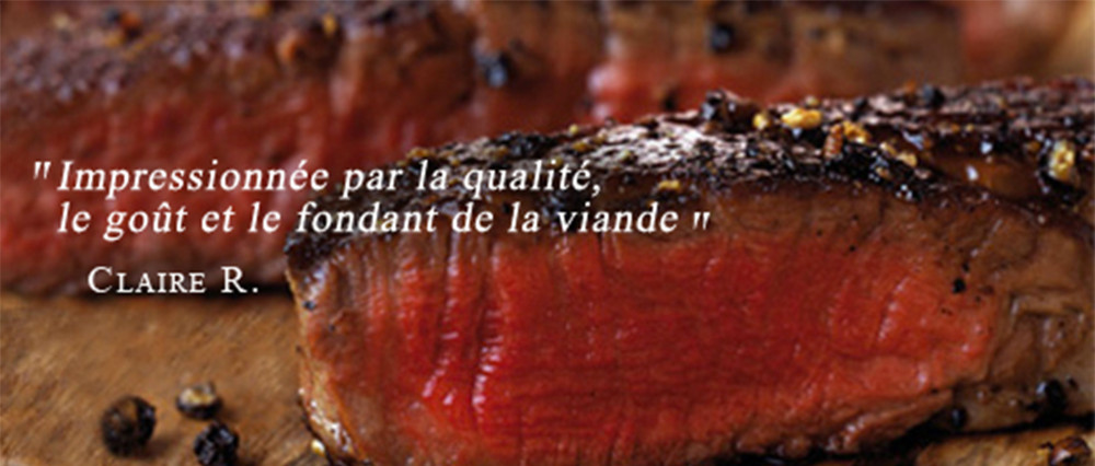 Carré de boeuf qualité viande