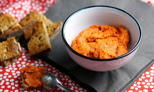 Recette tartinade chorizo et poivron