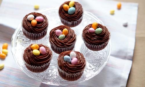 Recette cupcake chocolat de Pâques par Pretty Chef