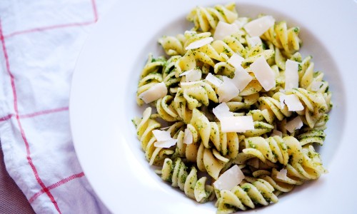 Pesto de Roquette terminé