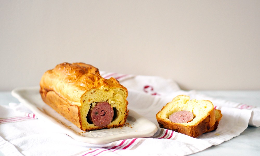 Recette saucisson brioché par Pretty Chef