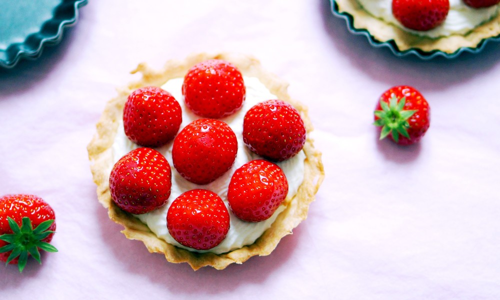 Recette tartelette fraise facile par Preetty Chef