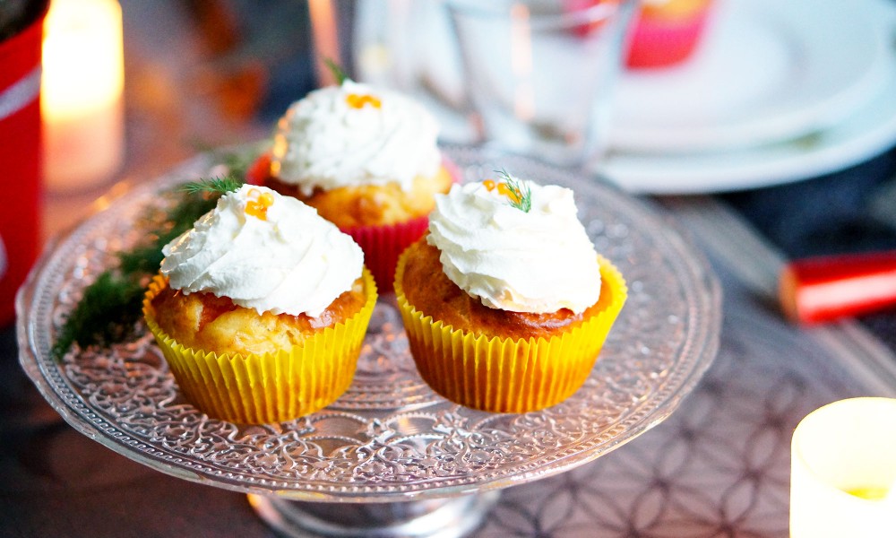 Recette muffins au saumon et aneth - Pretty Chef