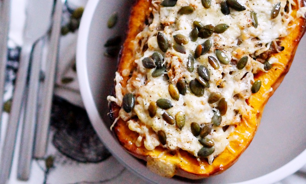 recette Butternut farcie pretty chef