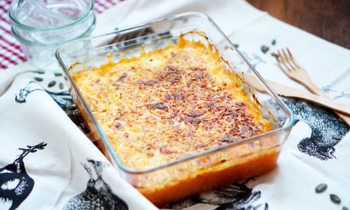 recette gratin de courge pretty chef