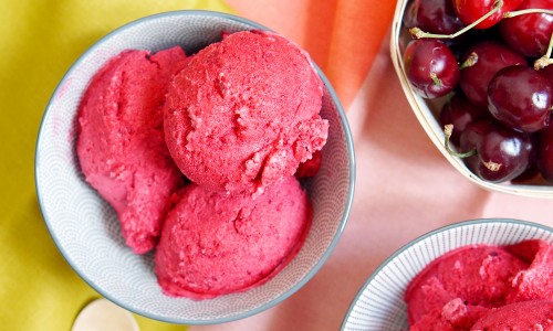 recette sorbet cerise pretty chef