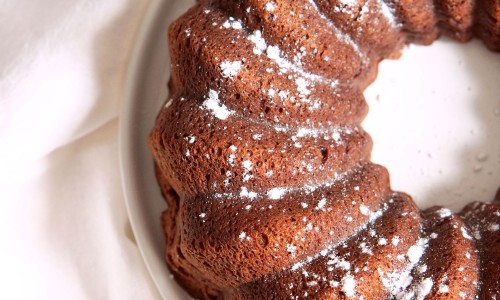 Gâteau au chocolat noir