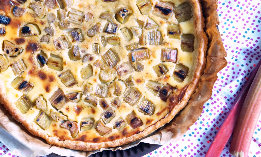 recette facile tarte rhubarbe express pretty chef 01